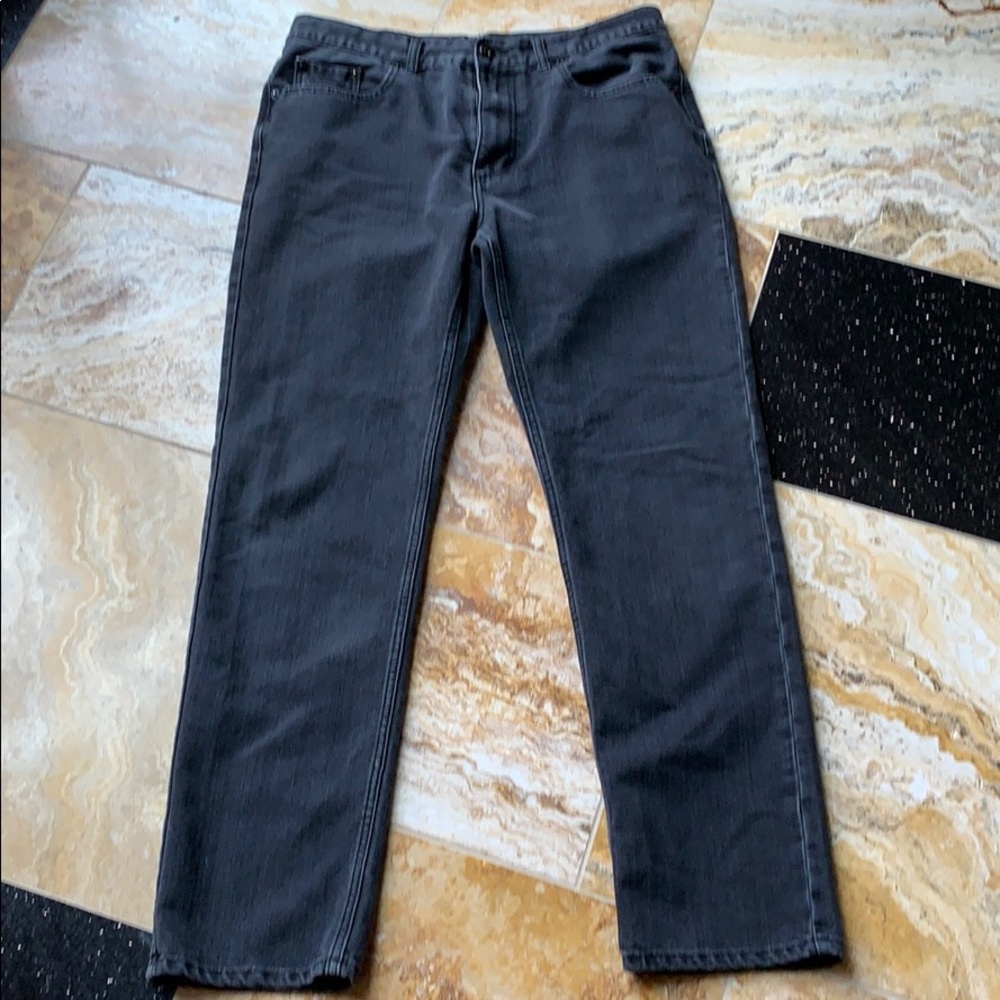 Axist charcoal black denim 36”X 34” VGUC no flaws